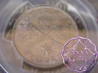 Australia 1951 Golden Jubilee Florin PCGS MS61