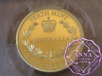 Australia 2016 Perth Mint Gold Proof Half Sovereign PCGS PR69DCAM