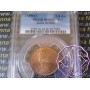 British India 1889 1/4 Anna PCGS MS64RD