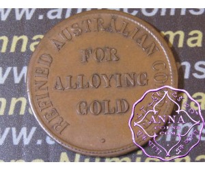 Harrold Charles & Co Birmingham Halfpenny XF+