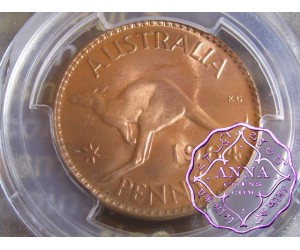 Australia 1964 M Penny PCGS MS64RD