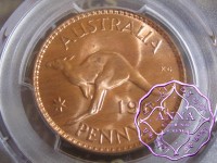 Australia 1964 M Penny PCGS MS65RD