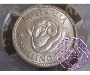 Australia 1939 Shilling PCGS MS62