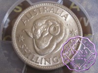 Australia 1942 Shilling PCGS MS62