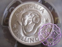 Australia 1957 Shilling PCGS MS65