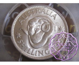 Australia 1957 Shilling PCGS MS65