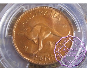 Australia 1964 M Penny PCGS MS64RD