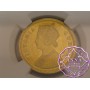 India 1862 British Victoria gold Mohur NGC MS62