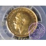 Great Britain 1911 George V Gold Proof Sovereign PCGS PR65