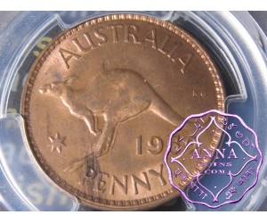 Australia 1952 M Penny PCGS MS63RD