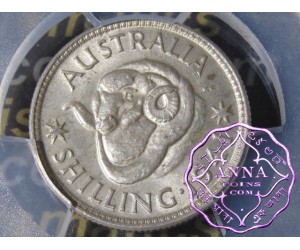 Australia 1941 Shilling PCGS MS62