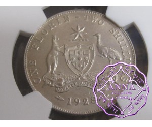Australia 1928 Florin NGC MS61