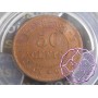 British North Borneo Labuk Tobacco Company Proof 50 Cents Plantation Token PCGS PR63RB