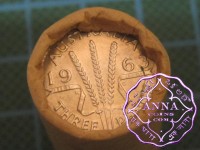 1963 Threepence Mint Roll
