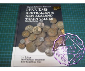 Renniks Australian & New Zealand Token Values Book 1st Edition