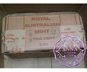 1981 2C Mint Roll X 50 Full Box