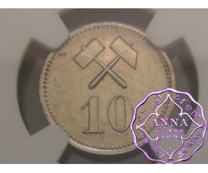 Greenland 1911 Mining LTD 10 Ore NGC MS63