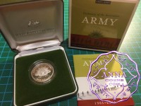 Australia 2001 $1 silver proof Coin w/box & COA