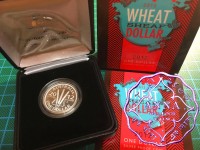 Australia 2012 $1 silver proof Coin w/box & COA
