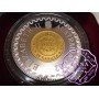 Australia 2002 Adelaide Pound Selectively Gold Plated Silver Proof Coin With COA