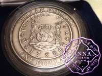 Australia 2006 Subscription 1758 Spanish Pillar Dollar Silver Coin With COA