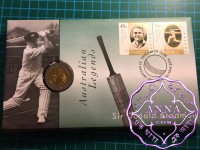Australia 1997 Don Bradman 5 Dollar Bi Metal Coin PNC