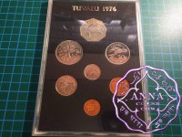 Tuvalu 1976 Proof Set 7 Coins
