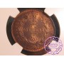 British North Borneo 1891 H Cent NGC MS63RB