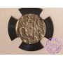 India 1888-1903 Hyderabad 1/4 & 1/8 Rupees Pair NGC MS64