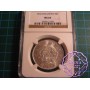 Japan 1870 Meiji 50 Sen Yr. 3 NGC MS64