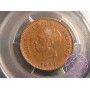 Cambodia 1860 Norodom I 5 & 10 Centimes Pair PCGS MS63RB 64RB