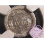 Guatemala 1875/3 Republic 1/4 Real NGC MS63
