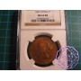 Cyprus 1887 Victoria Piastre NGC MS63RB