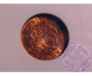 Romania 1900 B Carol I Ban NGC MS65RD