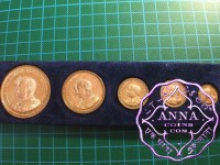Portugal 1908 Silver 5  Medals Set UNC+