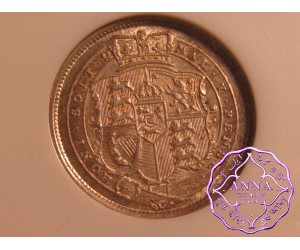 Great Britain 1819 George III Shilling NGC MS66
