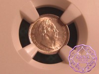 Great Britain 1835 William IV 1 1/2 Pence NGC MS65