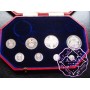 Great Britain 1911 George V Silver Proof Set With Case 8 Coins CUNC+