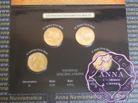 2010 RAM $1 UNC 100 years of Australian Coinage 4 Coin Set