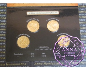 2010 RAM $1 UNC 100 years of Australian Coinage 4 Coin Set