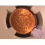 Palestine1944 British Mandate Mil NGC MS65RB