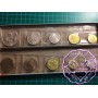 Reunion / Comoros Islands 1964 France Colony 2 Set 10 Coins