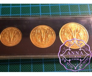 Togo 1956 French Colony Essai Specimen 5,10,25F Set