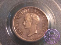 France 1833 Henri V silver Essai 1/2 Franc PCGS SP64