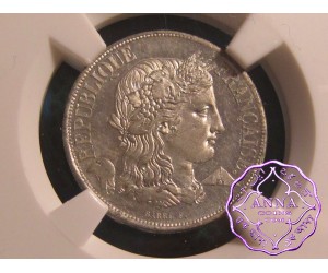 France 1848 20 Francs Essai NGC MS63
