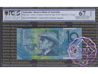 1993 $10 R316a Fraser/Evans PCGS 67 OPQ