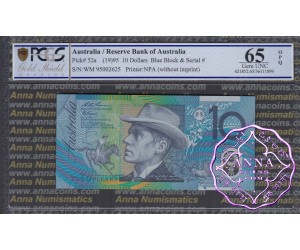1994 $10 WM95 Fraser/Evans PCGS 65 OPQ