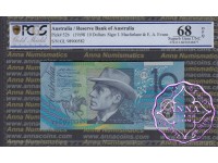 1998 $10 R318cL Macfarlane/Evans PCGS 68 OPQ