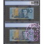 1993 & AA98 $10 Matching Pair PCGS 65 67 OPQ
