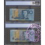 1993 & 98 $10 Matching Pair PCGS 66 OPQ